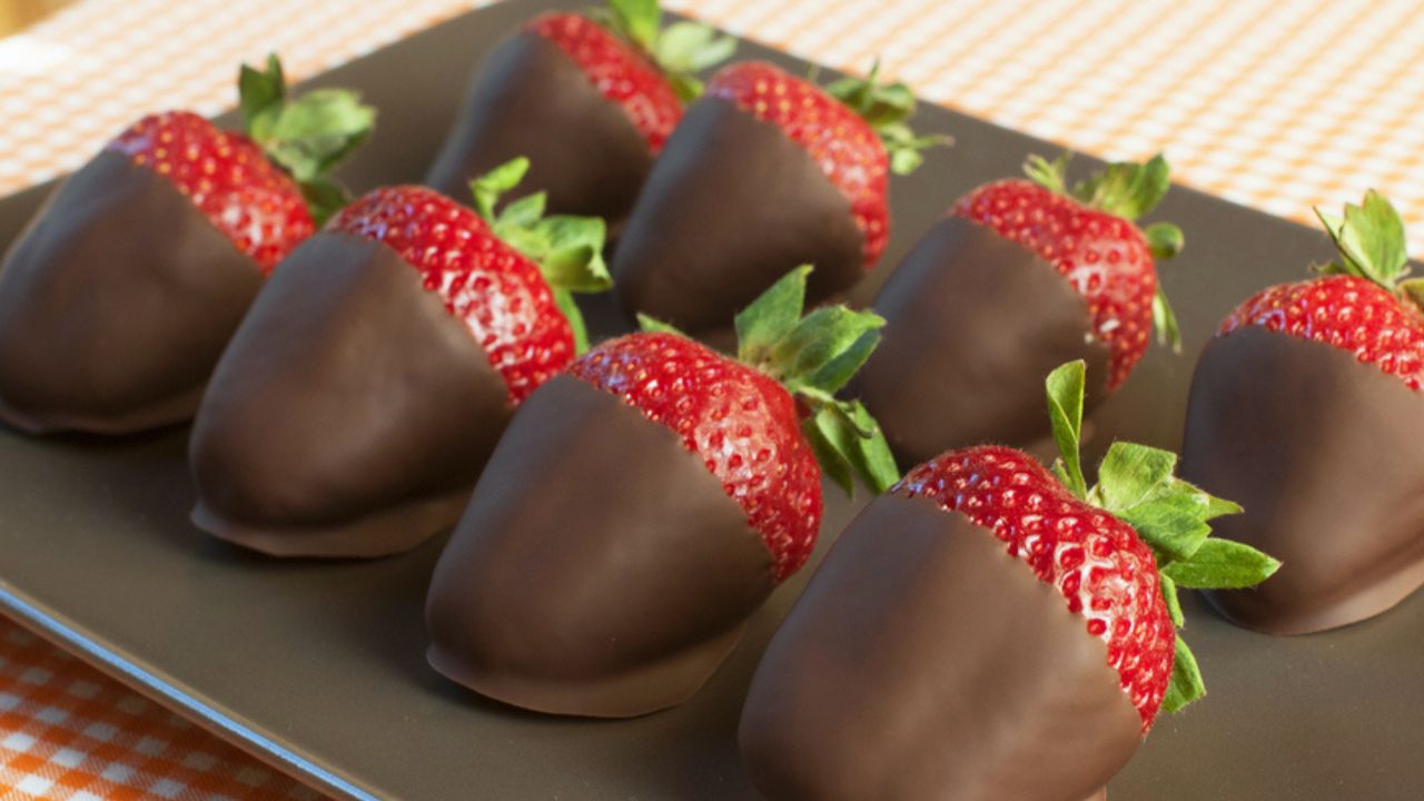 Morango com Chocolate